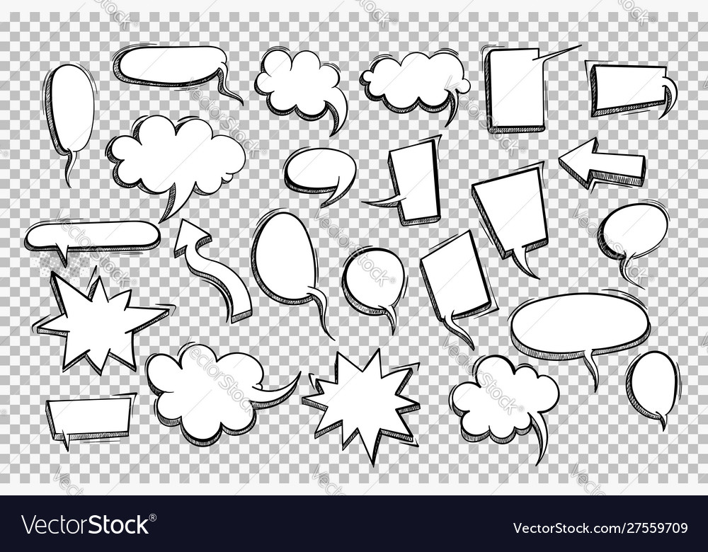 Comic Speech Bubble Isolated