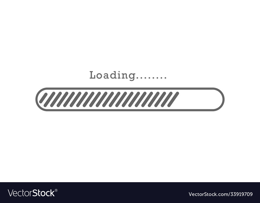 Horizontal scale load simple Vector Image Horizontal scale load simple