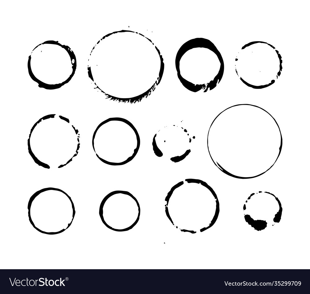 Ink Blob Circles - Abstract Art