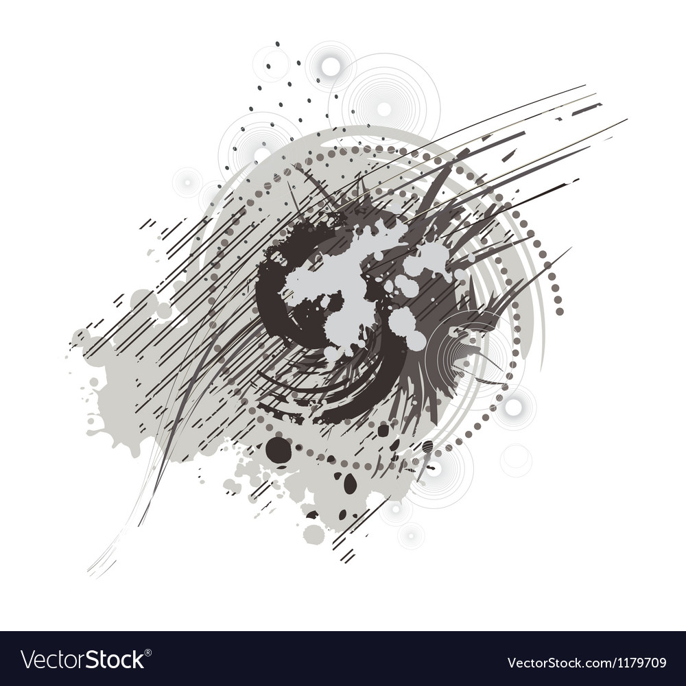 Many abstract dots