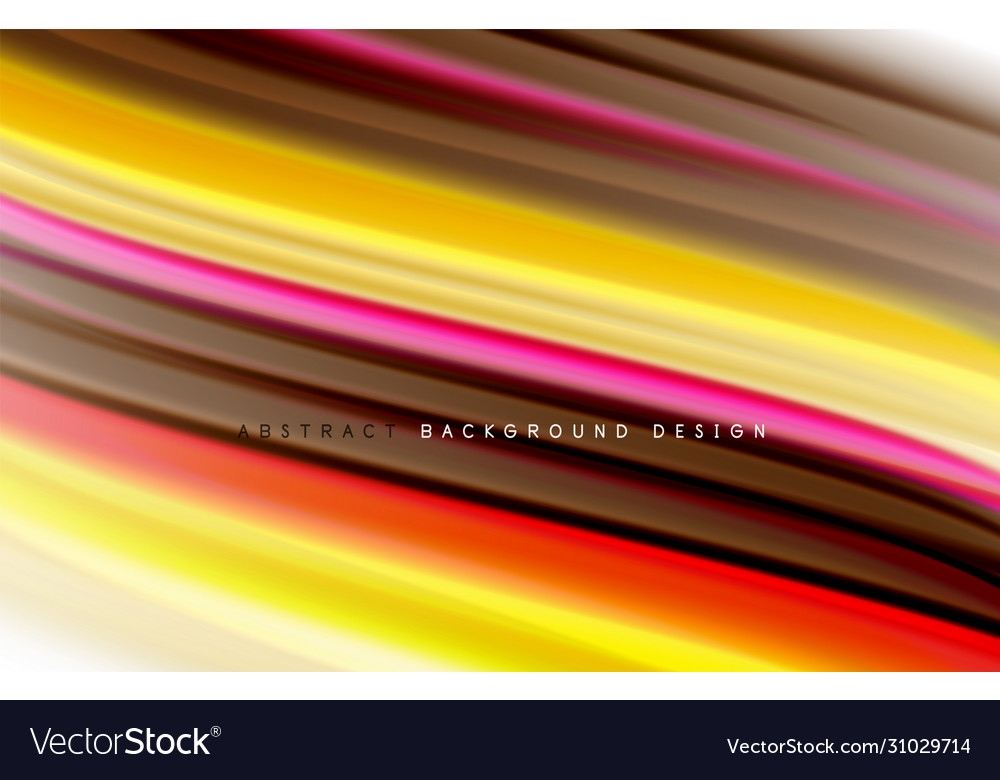 Abstract background - fluid color gradient waves Vector Image Abstract background - fluid color gradient waves