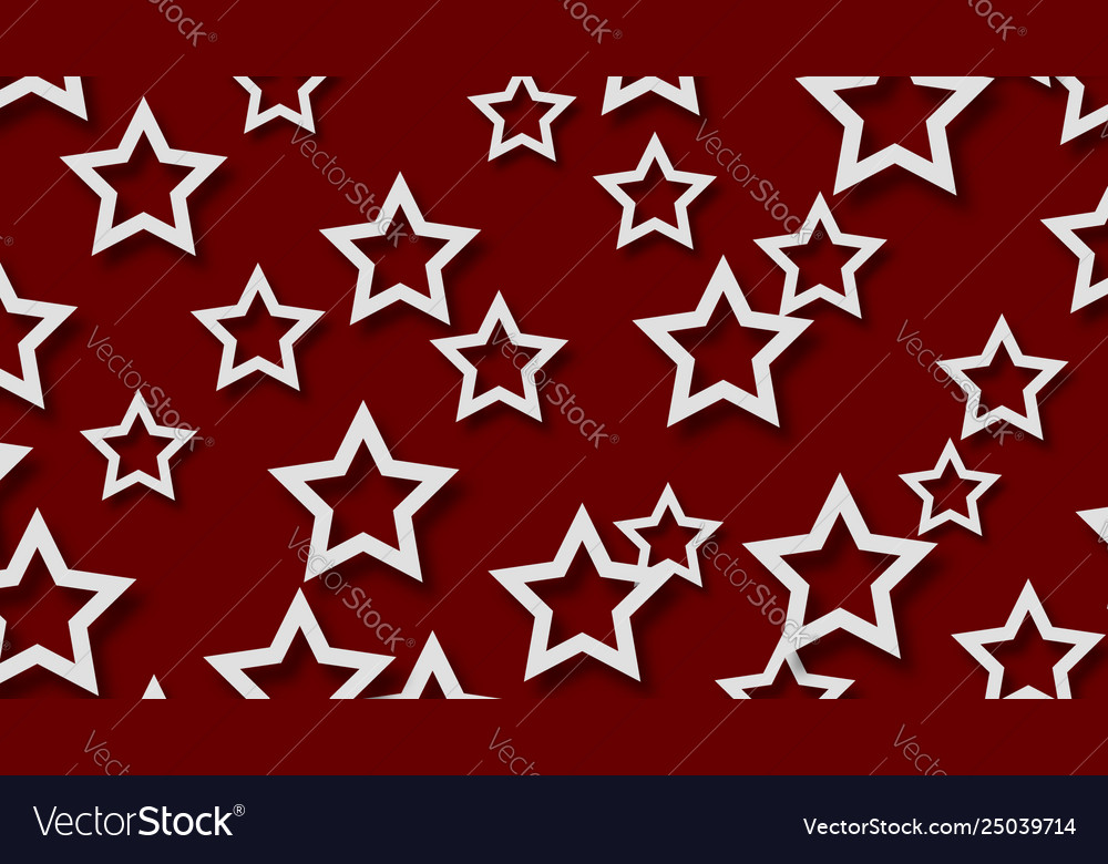 Abstract background stars with shadows