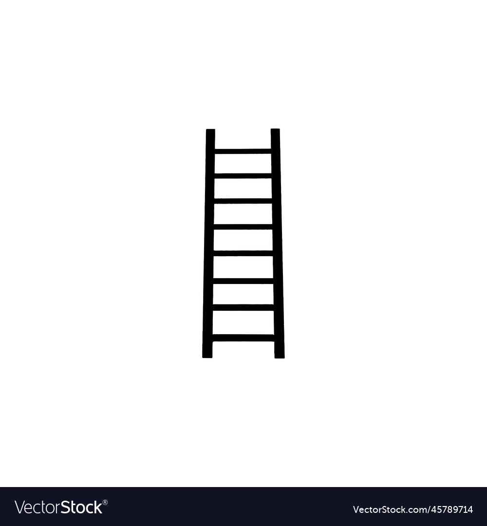 Simple Ladder Icon - Building