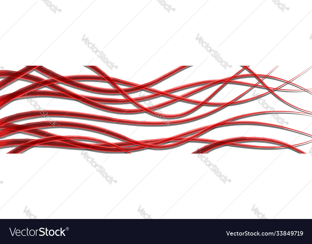 Abstract background wavy intertwining lines