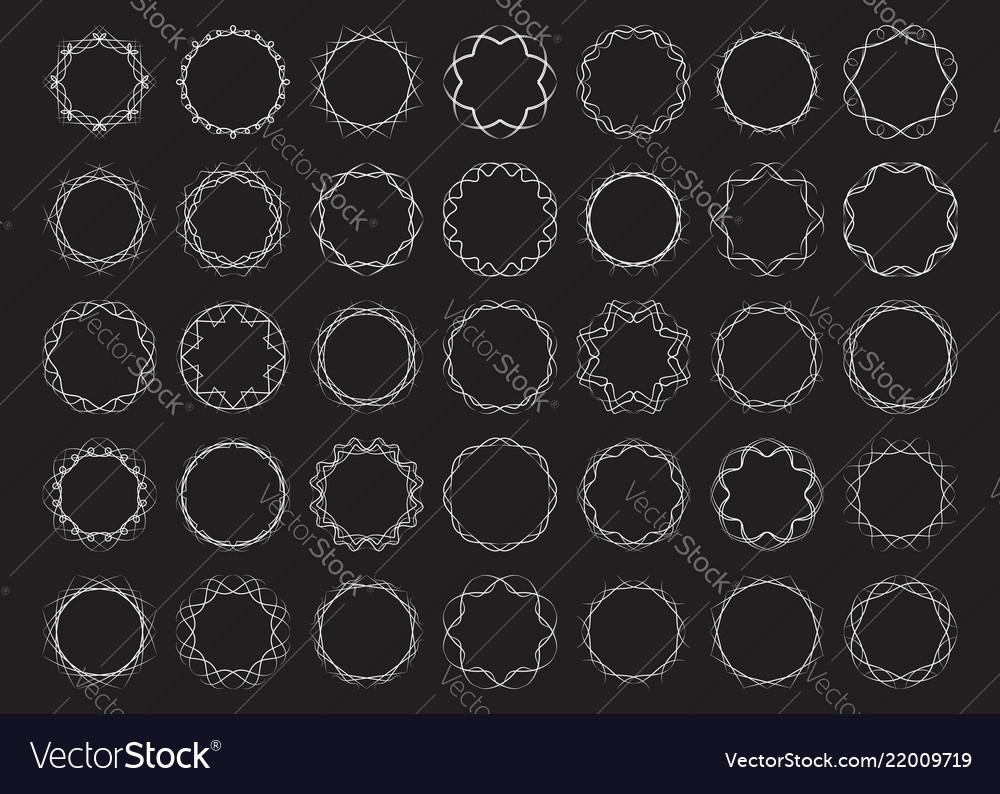 Intertwined Circular Frames