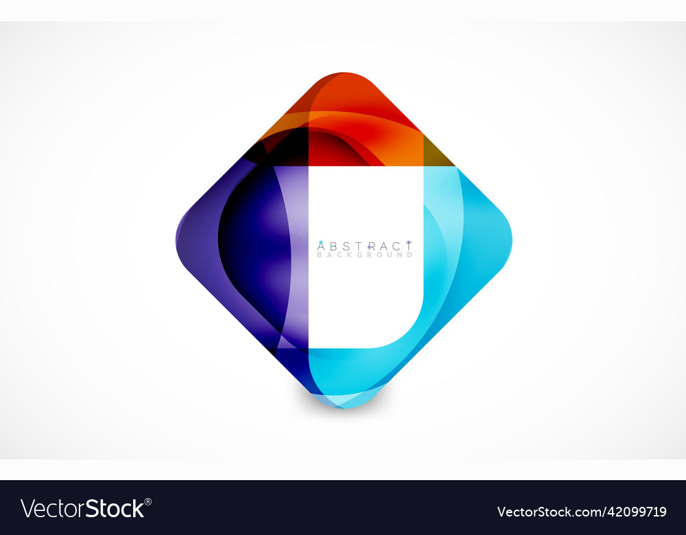 Minimal background abstract square shape