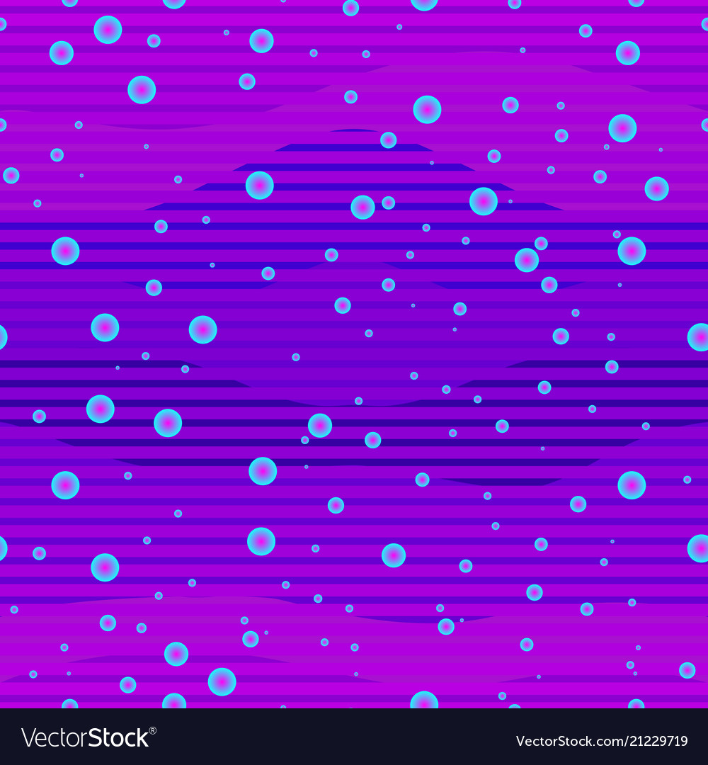 Retro Memphis Synthwave Pattern
