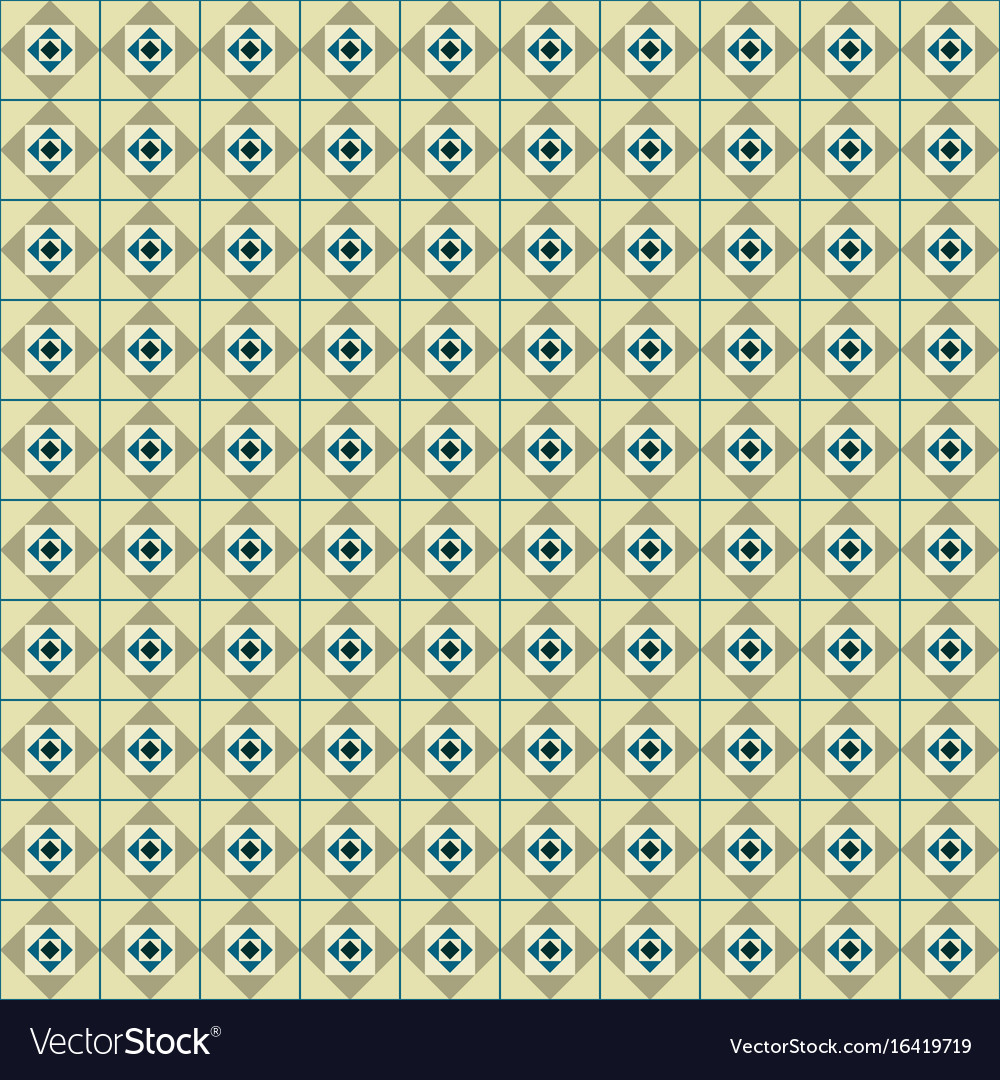 Seamless geometric with squares between the lines