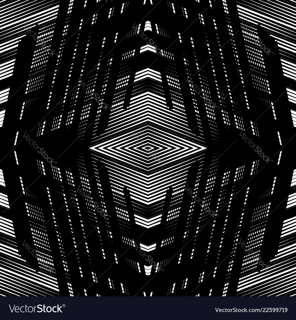 Symmetrical repeatable mesh grid background