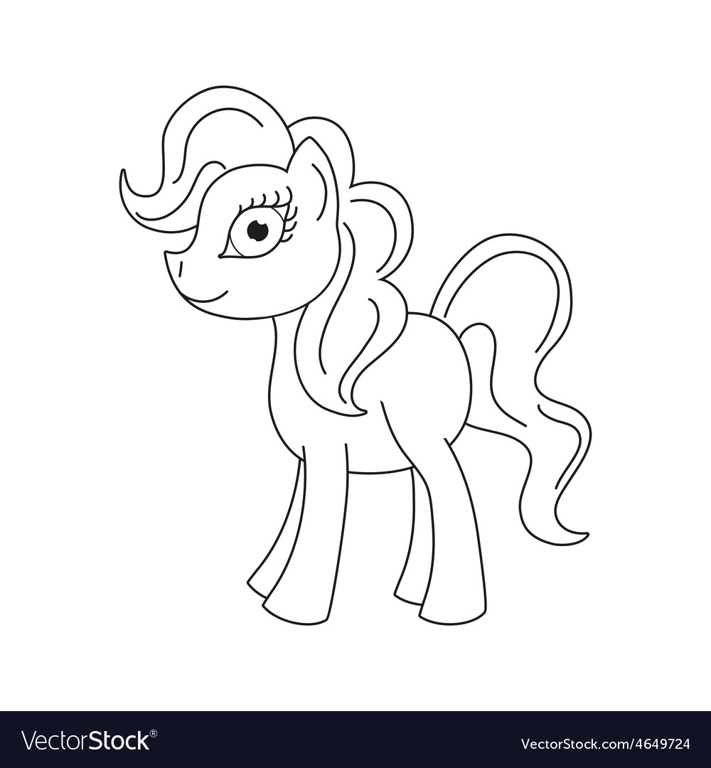 cute pony coloring pages