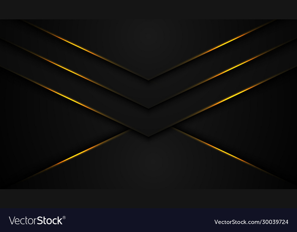Dark abstract background with black overlap vector image Dark abstract background with black overlap