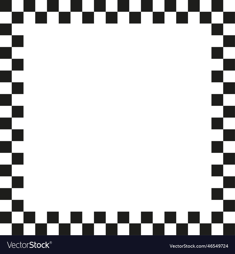 Geometric Checkers Frame