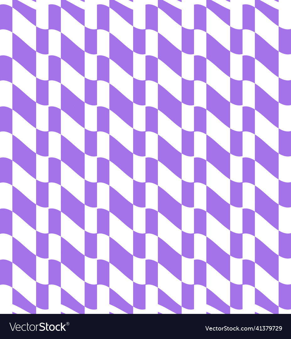 Distorted checkered pattern modern distortion vector image Distorted checkered pattern modern distortion