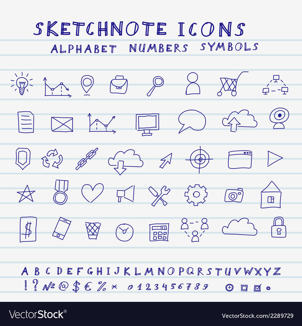 Doodle icons