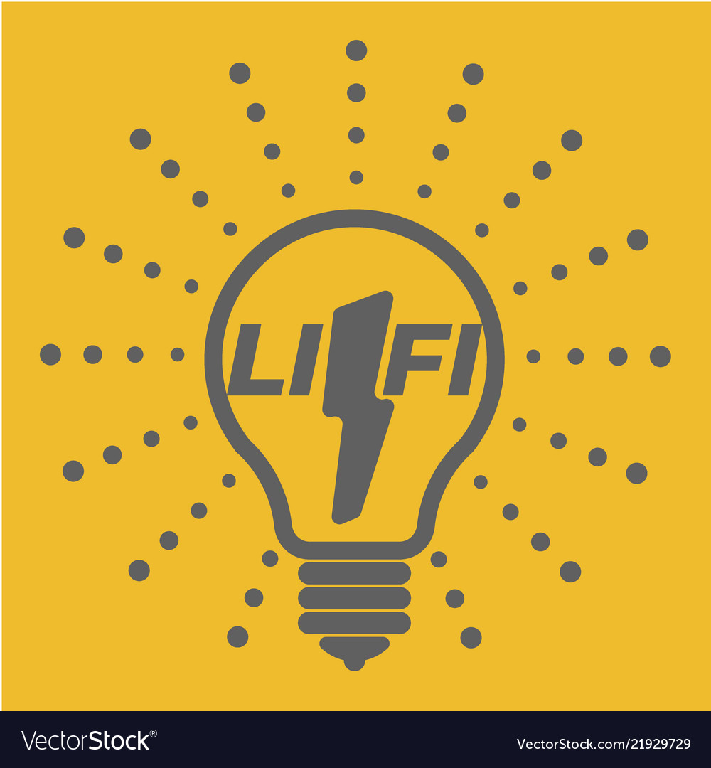 Light bulb outline icons with dots around