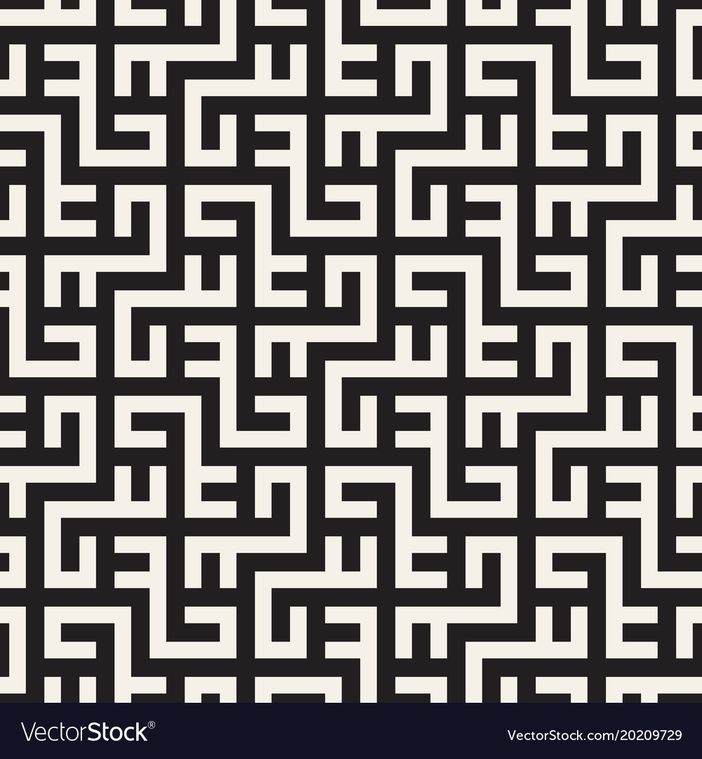 Modern Geometric Abstract Pattern