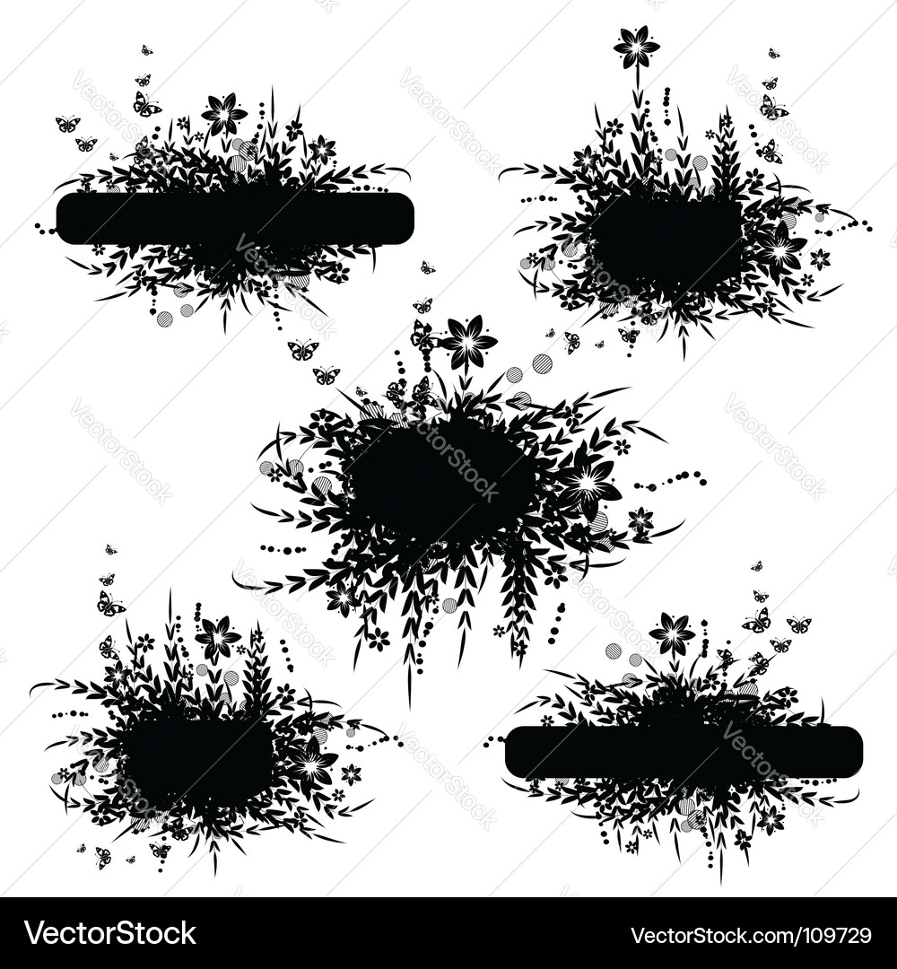 Nature frame Royalty Free Vector Image - VectorStock