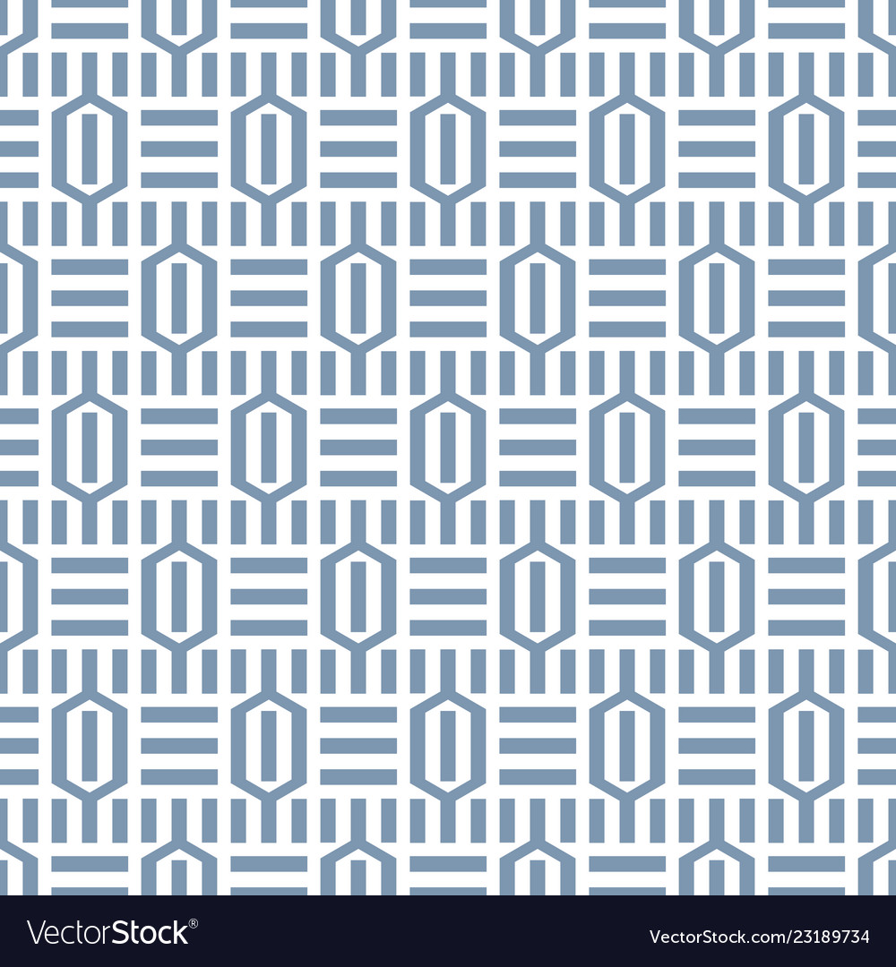 Geometric abstract seamless pattern linear motif vector image Geometric abstract seamless pattern linear motif