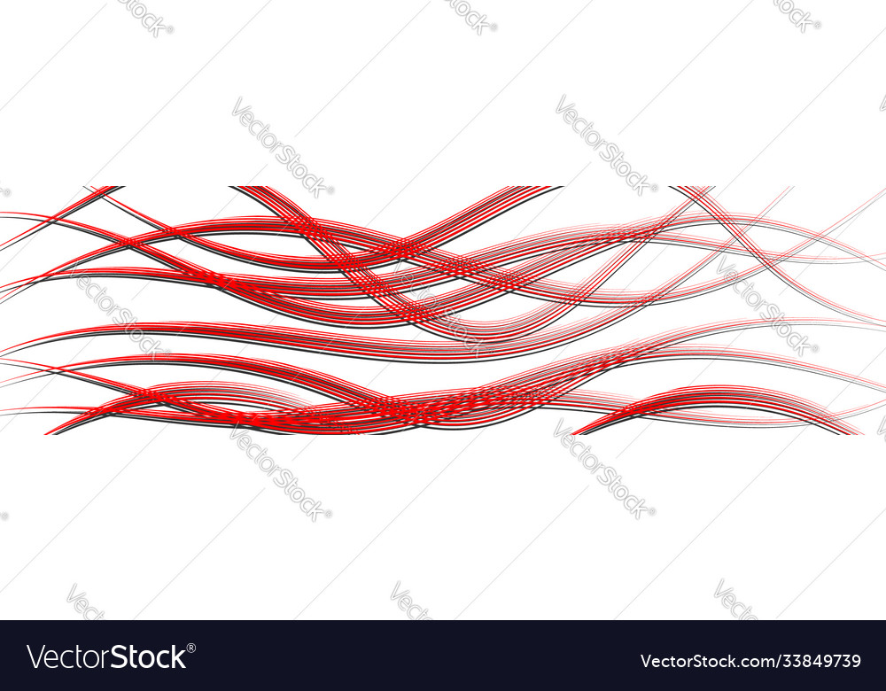 Abstract background wavy intertwining lines