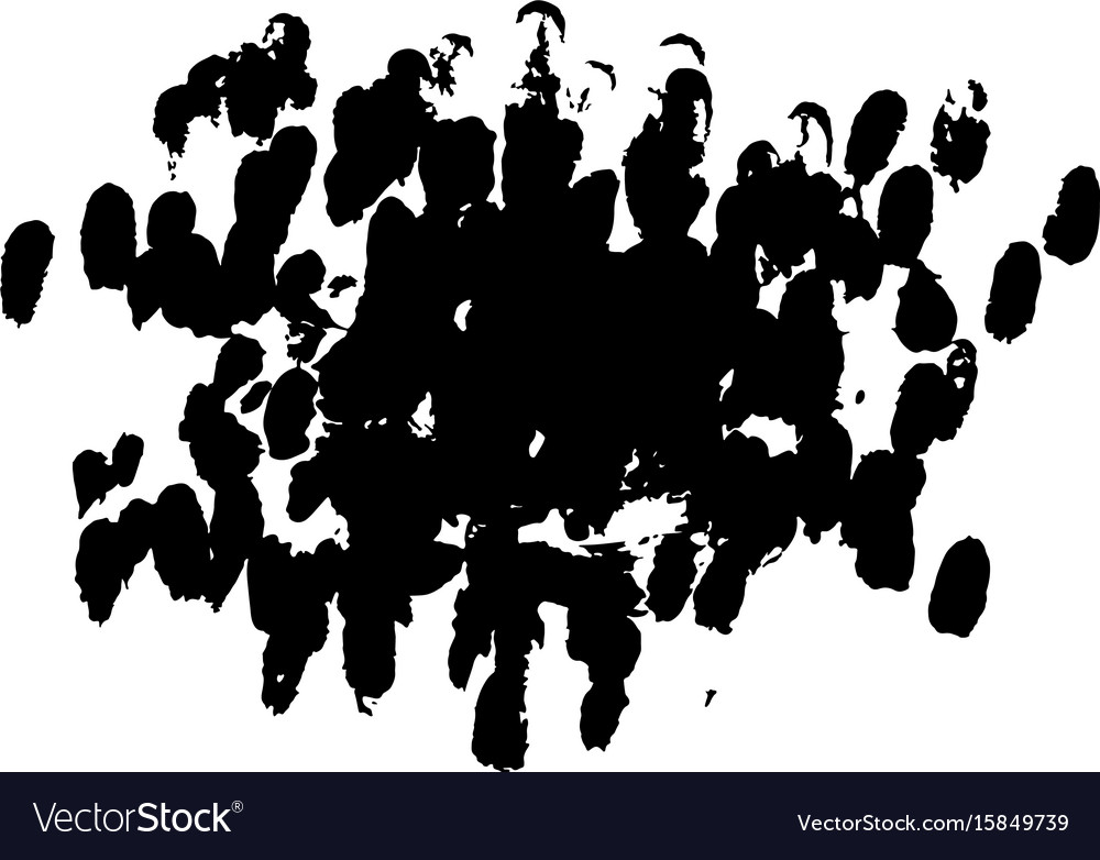 Dirty Black Brush Strokes