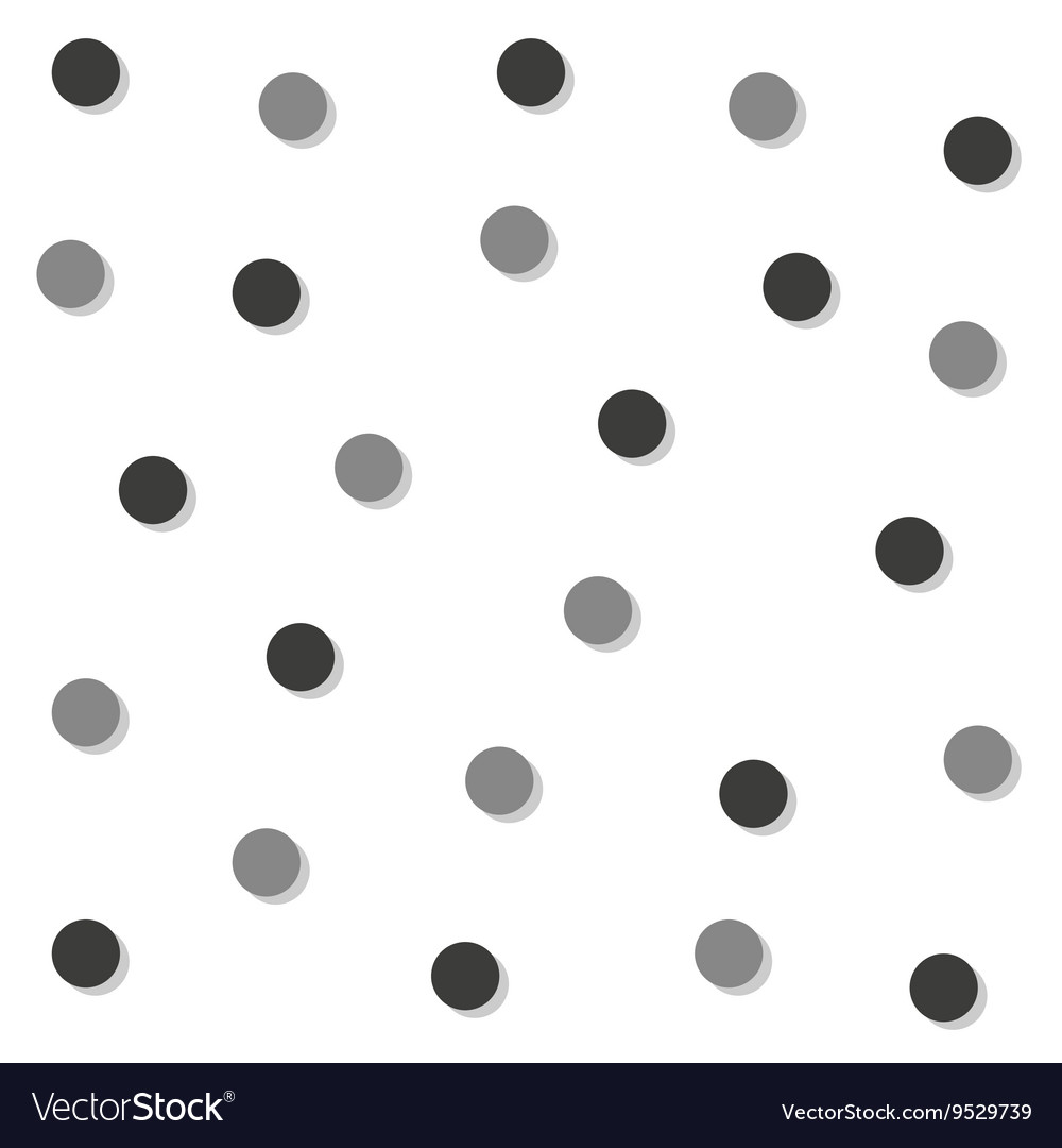 Gray black circle abstract white background Vector Image