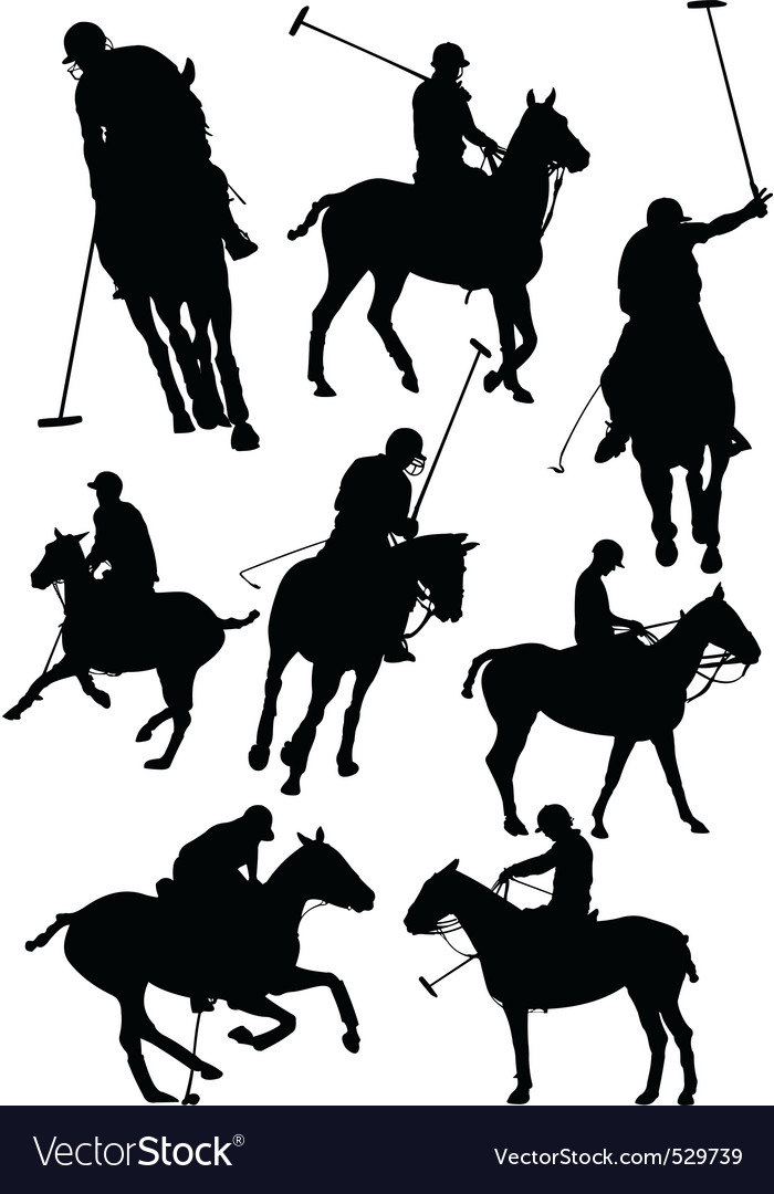 Polo silhouettes