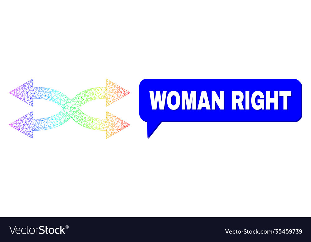 Rainbow mesh gradient shuffle arrows horizontal vector image Rainbow mesh gradient shuffle arrows horizontal