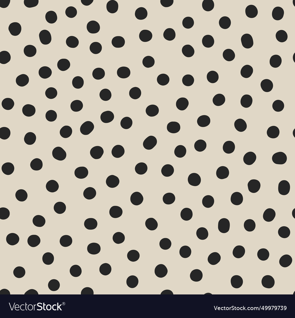 Seamless polka dots pattern abstract background vector image Seamless polka dots pattern abstract background