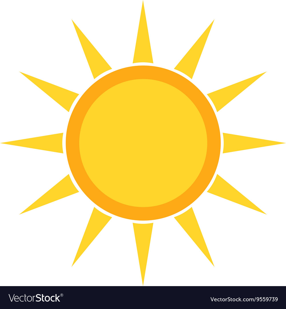 Sunny Royalty Free Vector Image - VectorStock