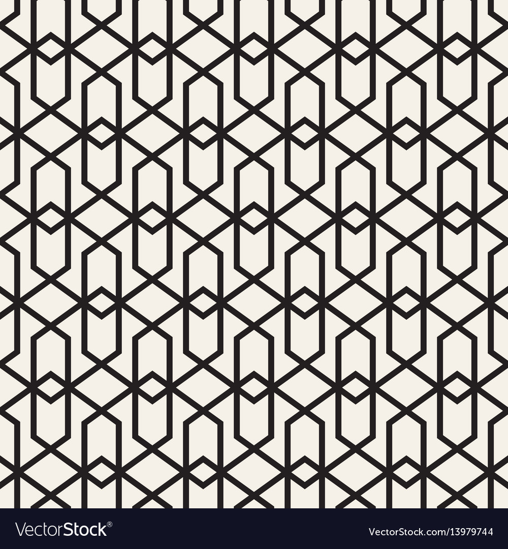 Abstract Geometric Grid Pattern