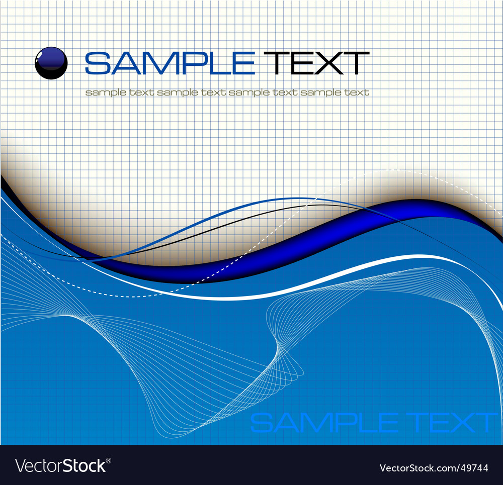 Abstract Wave Background