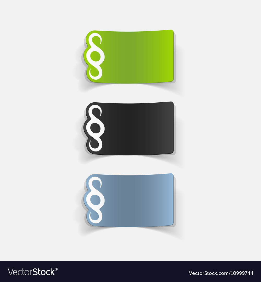 Realistic design element paragraph