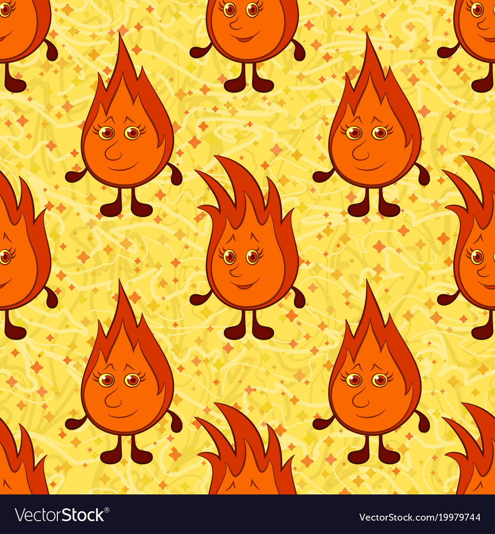 Smiling Flame Pattern