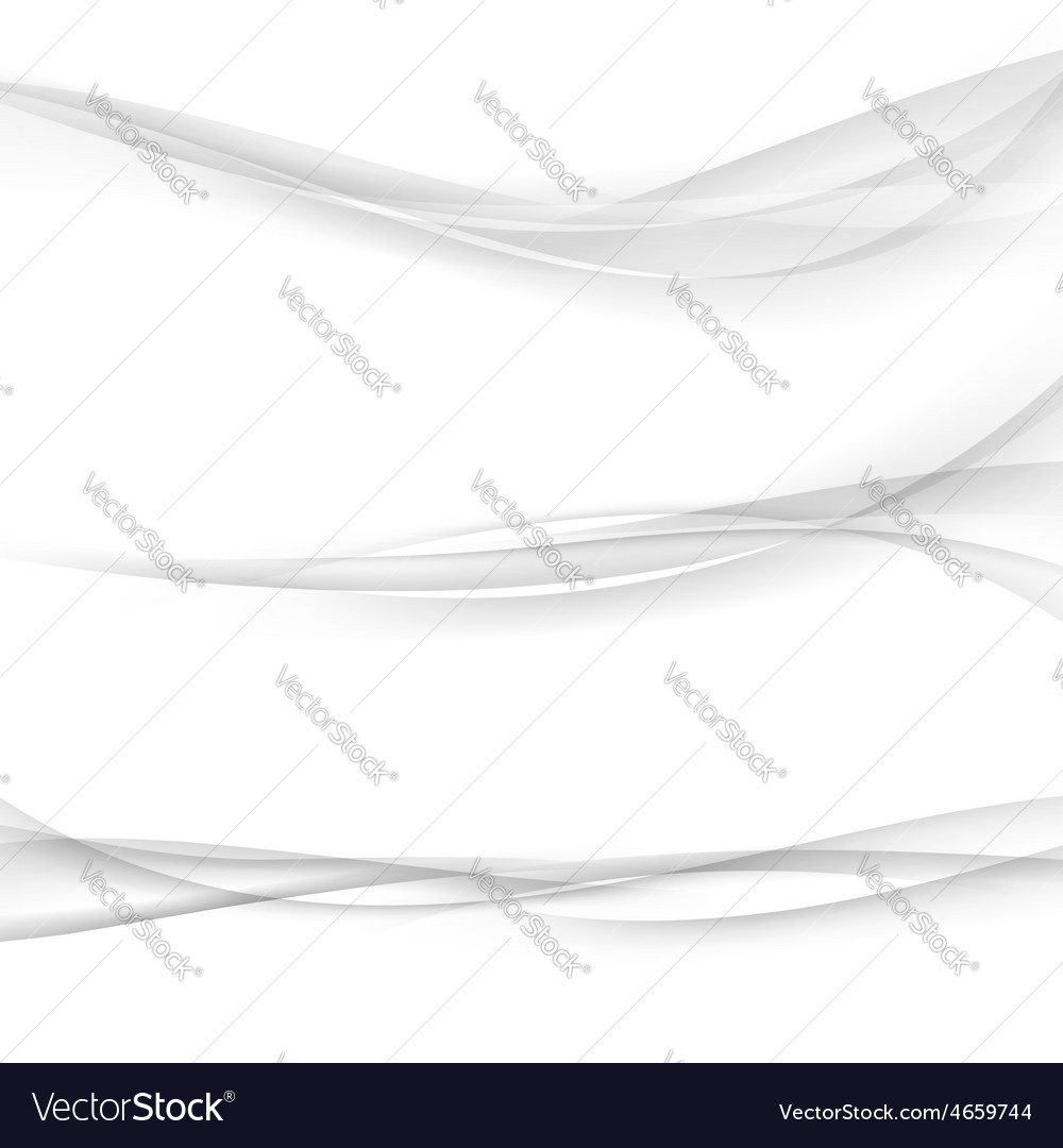 Three abstract swoosh smooth border line