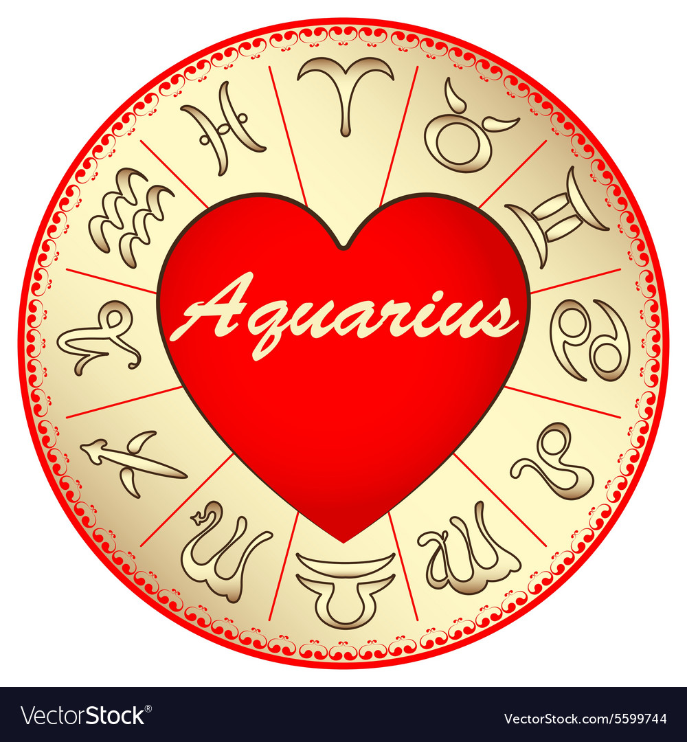 Zodiac sign aquarius for lovers on valentine