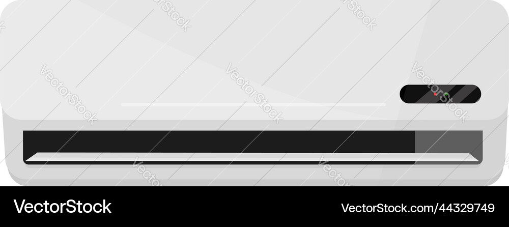 Air condition on a white background Royalty Free Vector