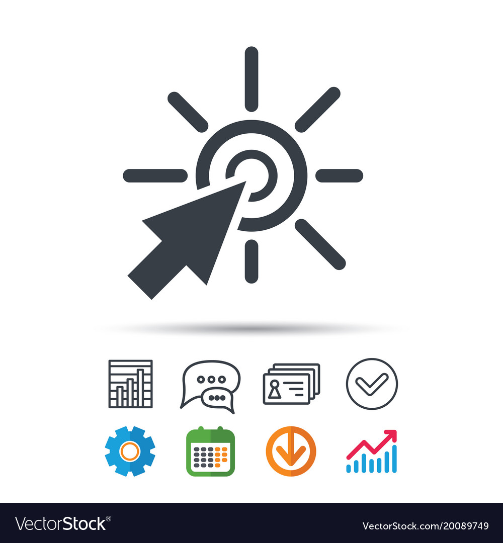 Click icon computer mouse cursor sign