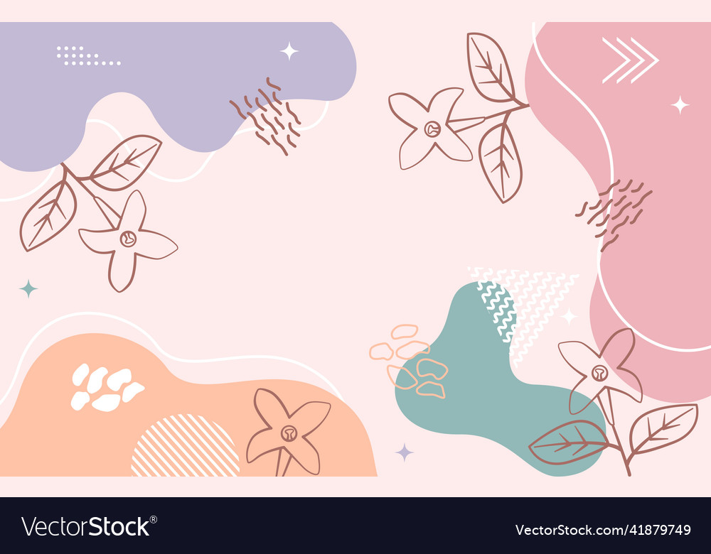 Cute nature floral flower minimalist girly