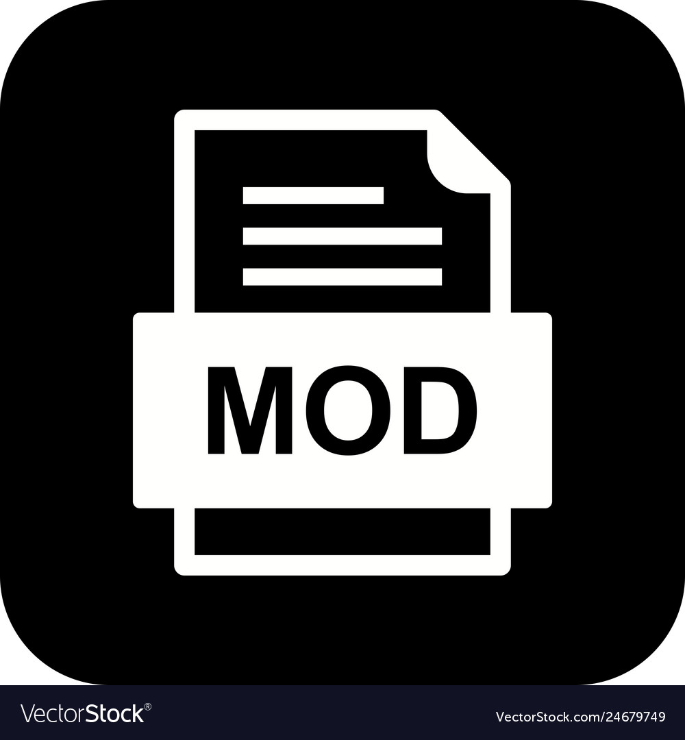 Mod file document icon