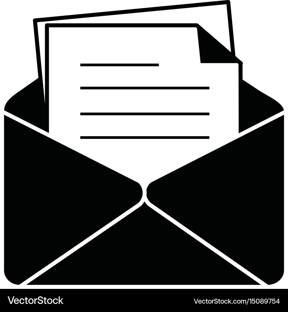 Envelope paper sheet Royalty Free Vector Image