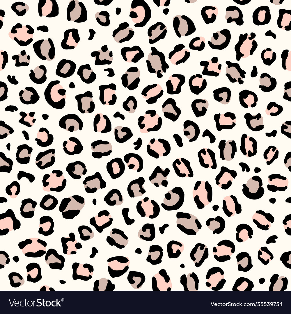 Leopard Print Seamless Pattern