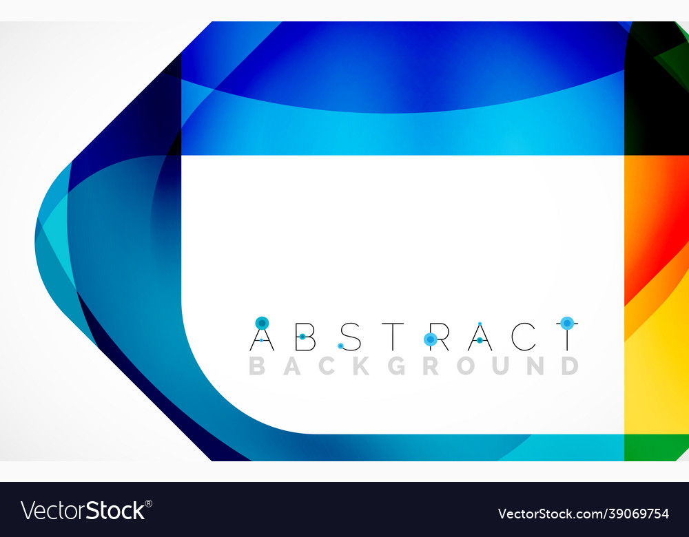 Minimal background abstract square shape vector image Minimal background abstract square shape