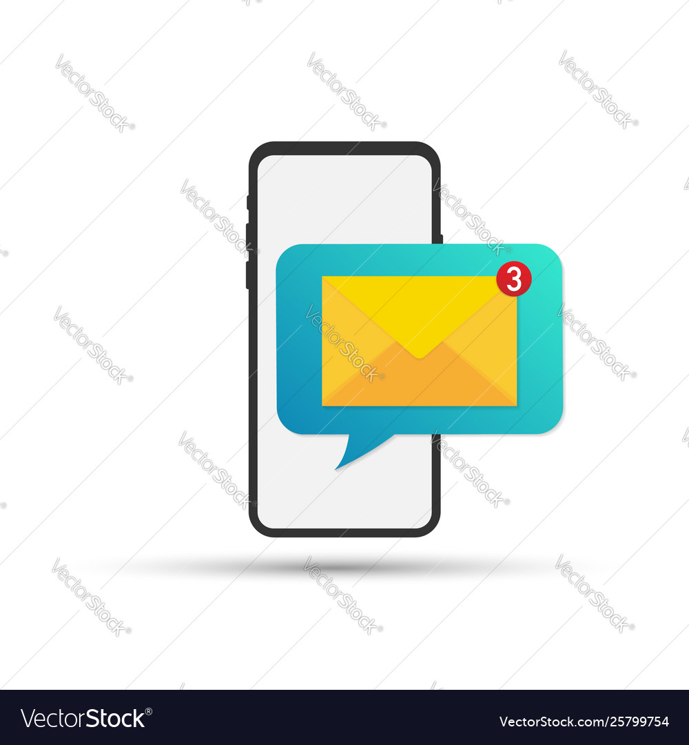 Unread email notification new message