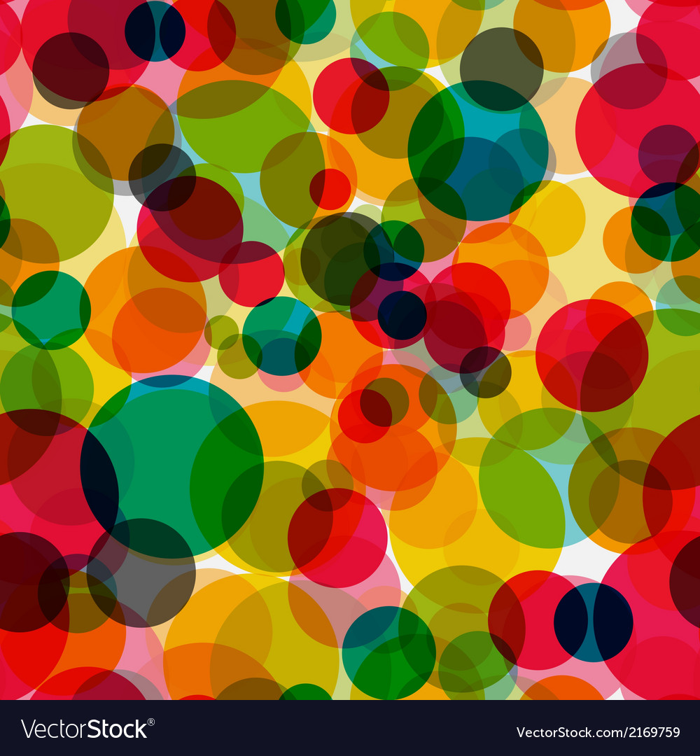 Abstract glossy circle seamless pattern background