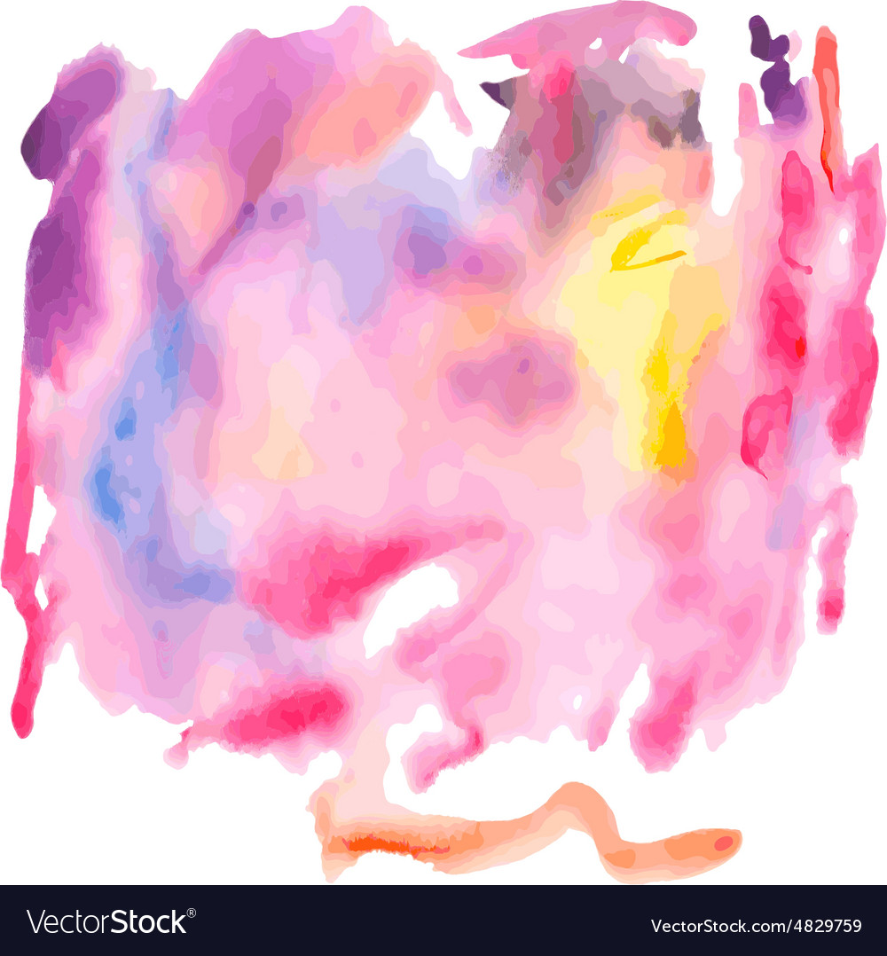 Abstract Watercolor Splash