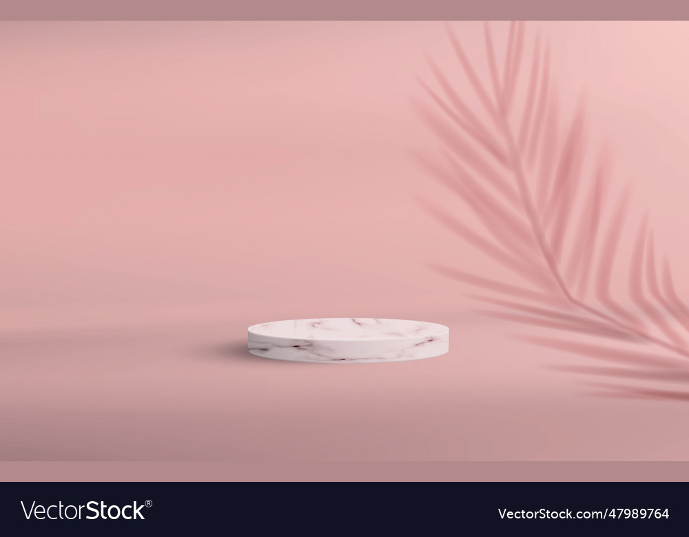 Background with a pedestal in minimalistic vector image Background with a pedestal in minimalistic