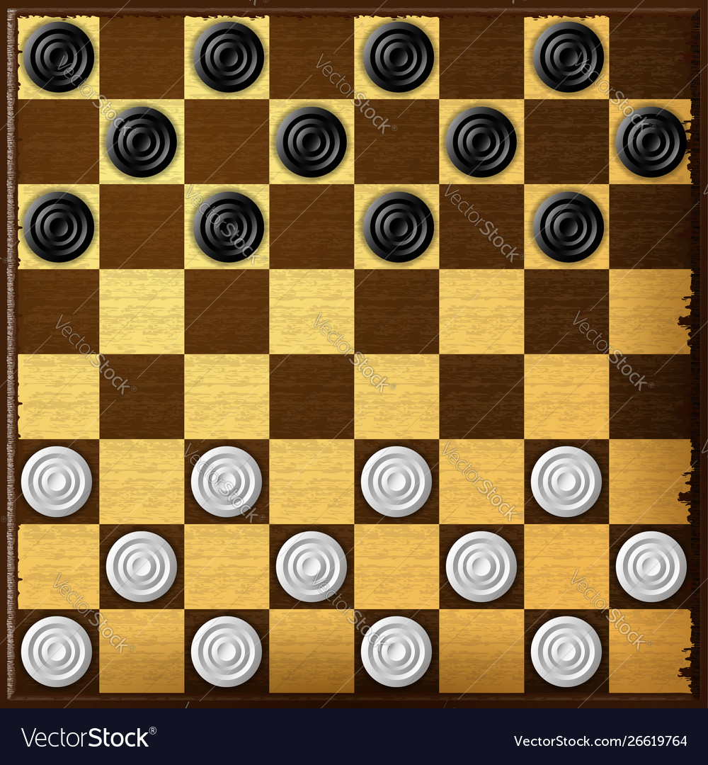 Checkerboard Game - Classic Chess Pattern