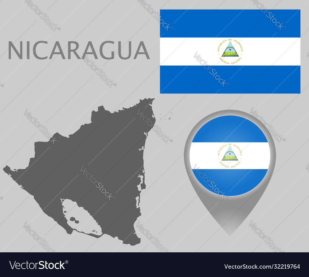 Nicaragua Blank Map Royalty Free Vector Image VectorStock Nicaragua Blank Map Vector 32219764