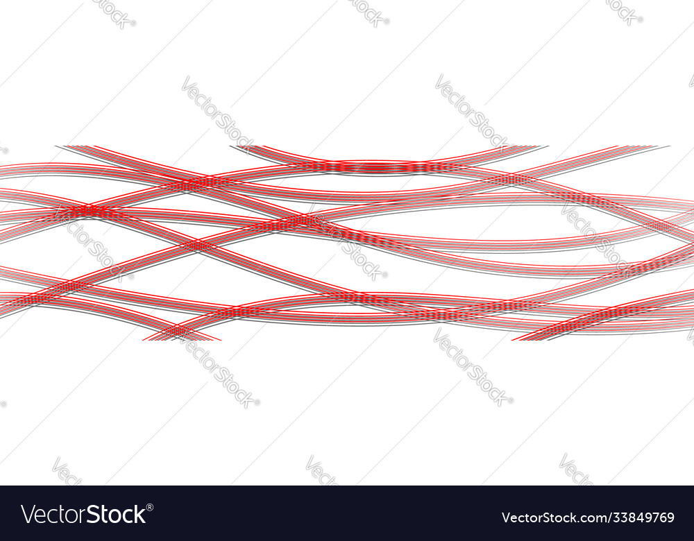 Abstract background wavy intertwining lines