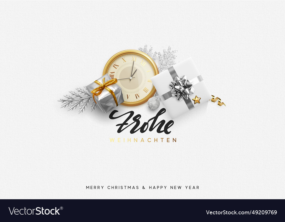 Merry christmas and happy new year festive